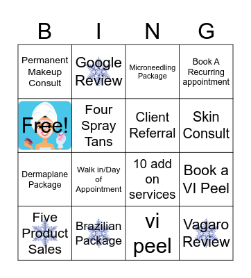 WINTER BINGO Card