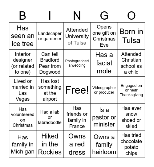 Sarah Soon's Launch Party Bingo Card