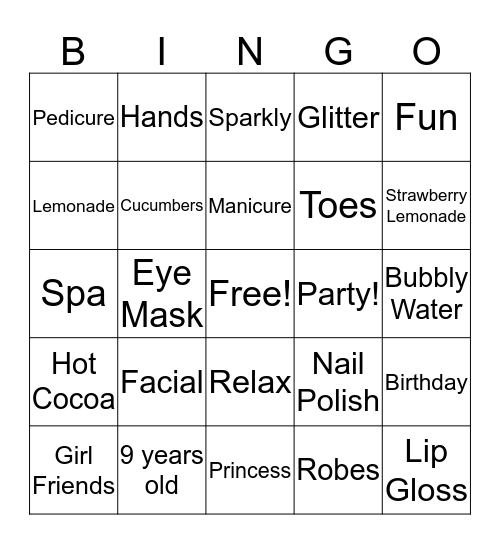 Happy Birthday Kaden! Bingo Card