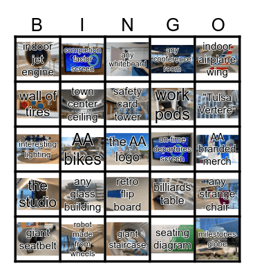 Skyview Bingo Card