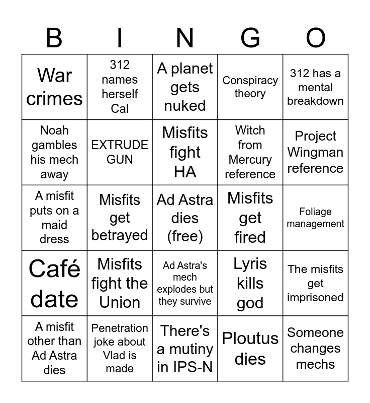 IPS-N PAYDIRT BINGO Card