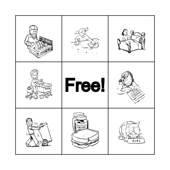 Ways to Work Bingo Card