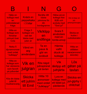 Jul-Bingo Card