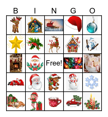 Christmas Bingo 2.2 Bingo Card