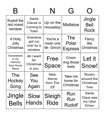 Wolf Gang Bingo Card