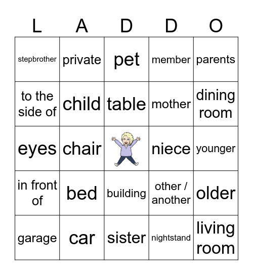 Chapter 2 Bingo Card