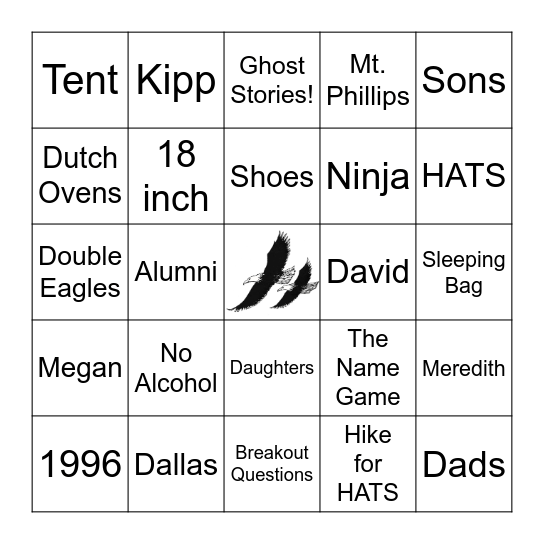 HATS Bingo Card