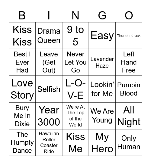 Bday Bingo 3 Bingo Card