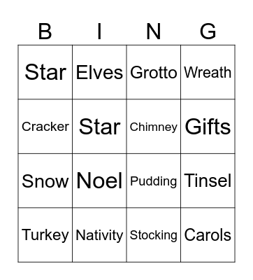 Home Claims 12 Days of Christmas Bingo Card