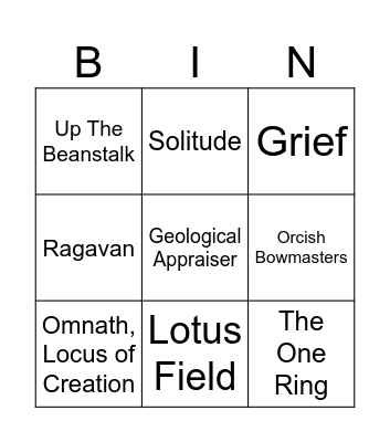 MTG Banlist Bingo 12/4 Bingo Card