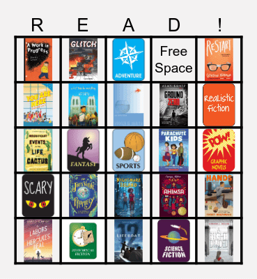 Battle Books! 2024 Bingo Card