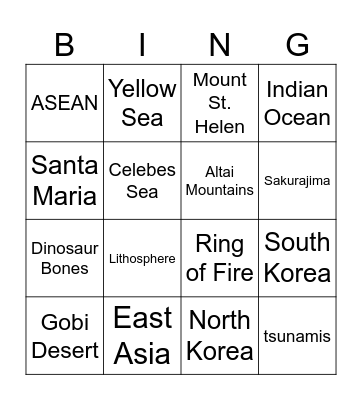 Lia Pineda Bingo Card