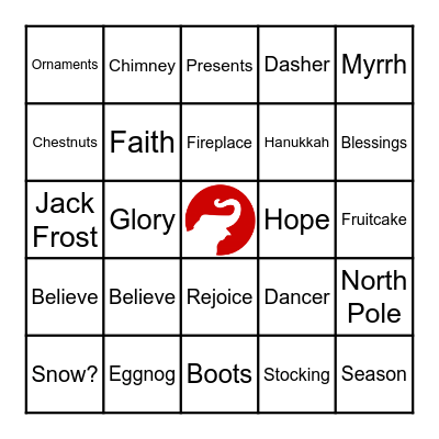 Christmas, 2023 Bingo Card