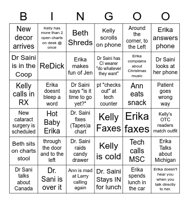 The rest of us.... Bingo Card