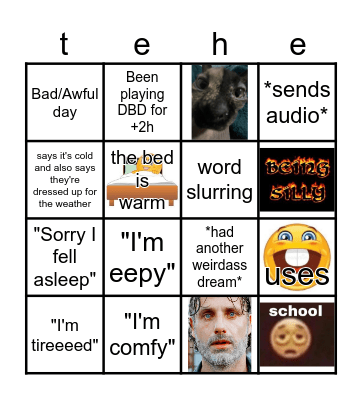 BinKlo Bingo Card