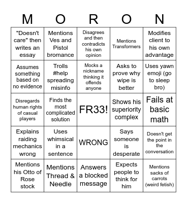 Drink a shot every time Samir: Bingo Card