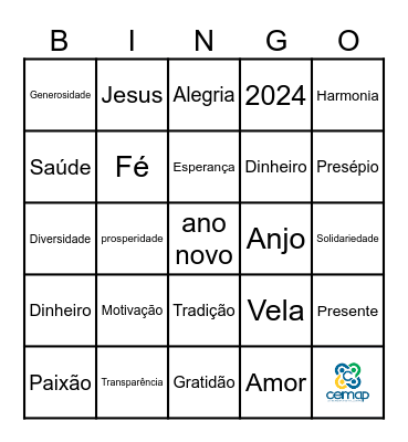 BINGO CEMAP Bingo Card