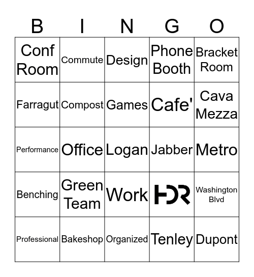 Pathfinders Ceremony 2016 Bingo Card