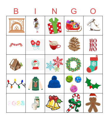 Holiday Bingo Blast Bingo Card