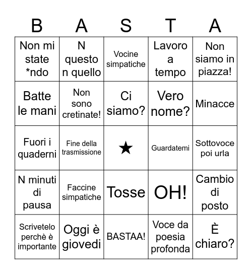 TombOHla 3.0 Bingo Card