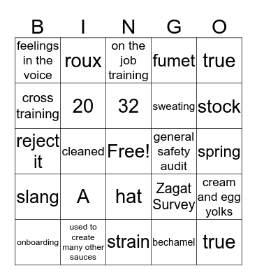 CPAS Review for Chapters 1-9 Bingo Card