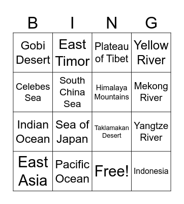 Melanie Medina Bingo Card