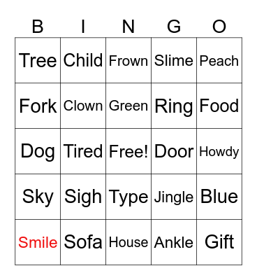 bd9b780125aa506b Bingo Card