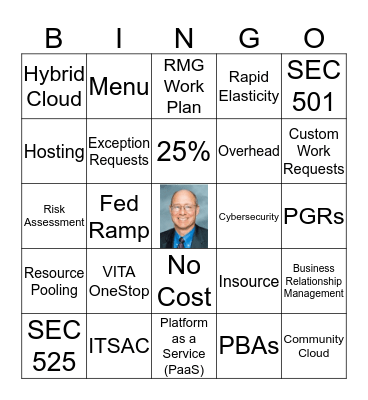VITA Bingo Card