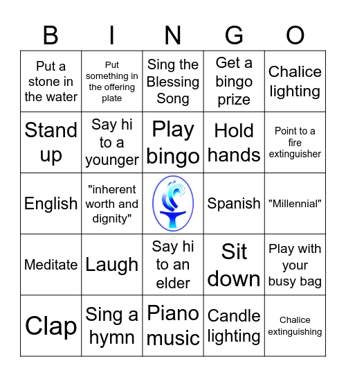 Getting Old's Not for the Faint of Heart Bingo Card