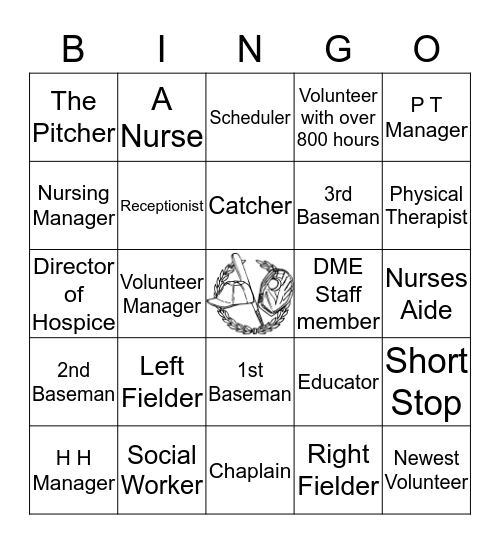 MEET THE TEAM Bingo Card