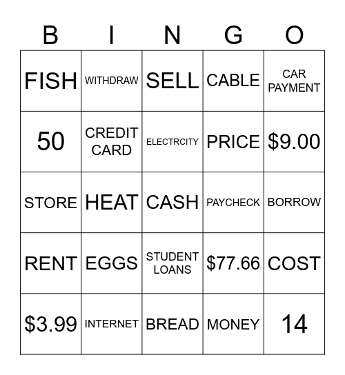 ASL 2: Unit 3 Topic 1 Bingo Card