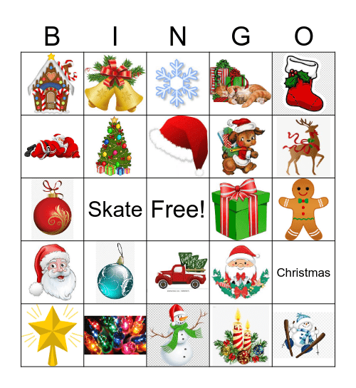 Christmas Bingo Card