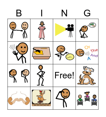 Fun Friday Bingo Card