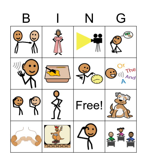 Fun Friday Bingo Card