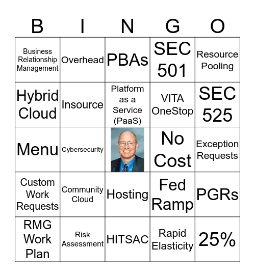VITA Bingo Card