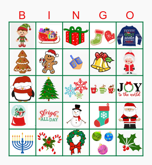 Bingo December 2021 Bingo Card