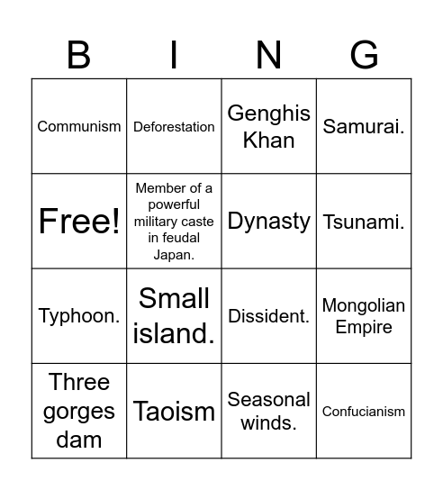 leonel mireles Bingo Card