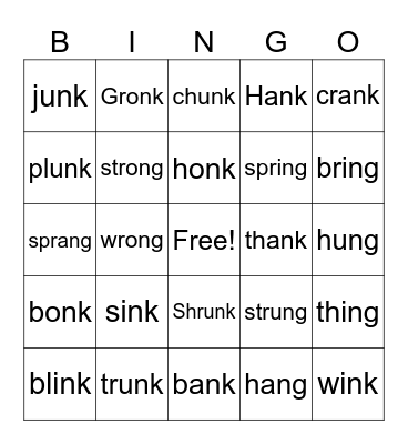 Welded Teams Bingo Card