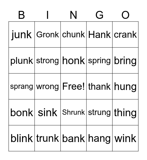 Welded Teams Bingo Card
