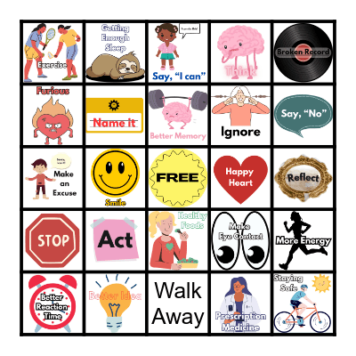 Too Good For Drugs Review Bingo Card