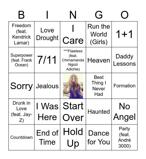Becoming the Queen Bingo Card