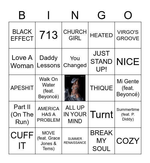 Renaissance and Beyond Bingo Card