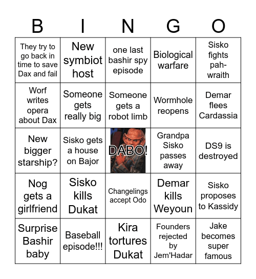 SEASON 7! Bingo Card