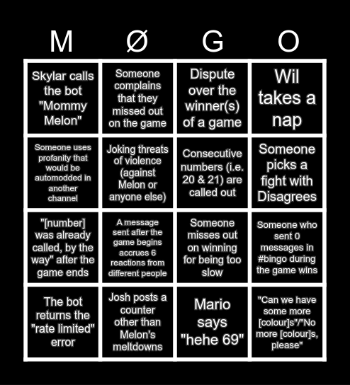 Monopoly GO! Bingo Within a Bingo Card