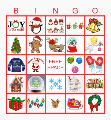 Bingo December Bingo Card
