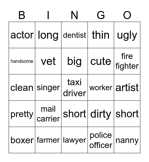 L3 1-10 Bingo Card