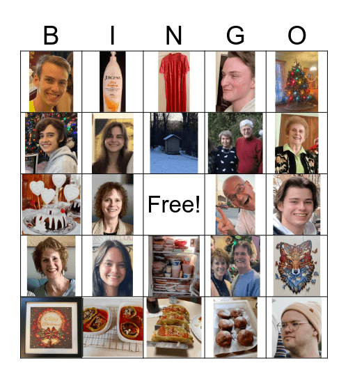 Happy Birthday Bingo Card