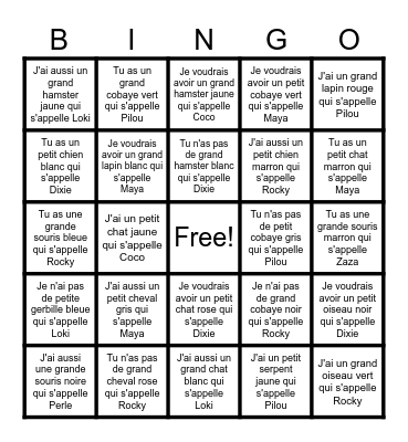 Yr Autumn 2 Week 4-6 Bingo Card