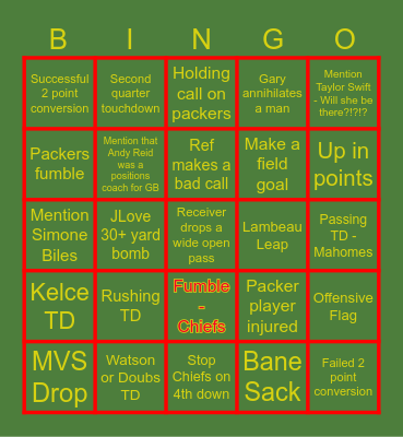 Love Story - 12/3/23 Bingo Card