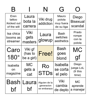 2024 Bingo Card